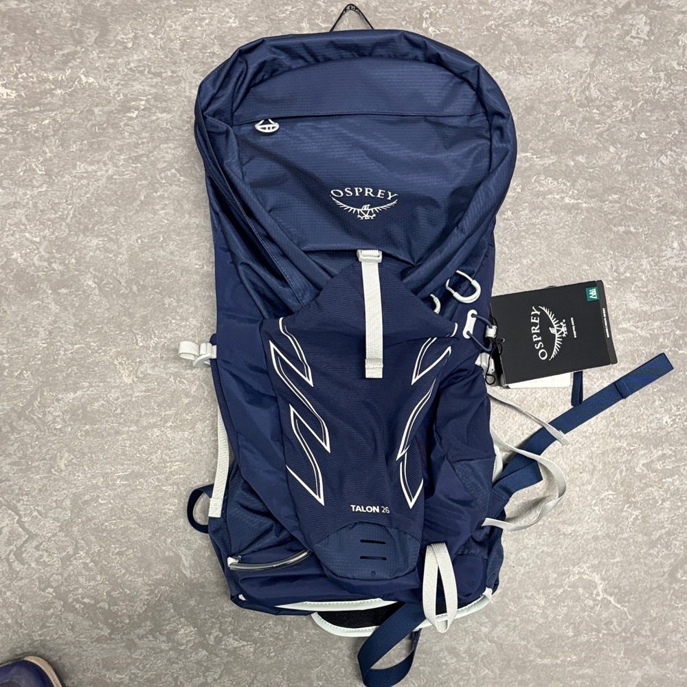 Osprey men’s talon 26 liter ceramic blue large/XL NWT